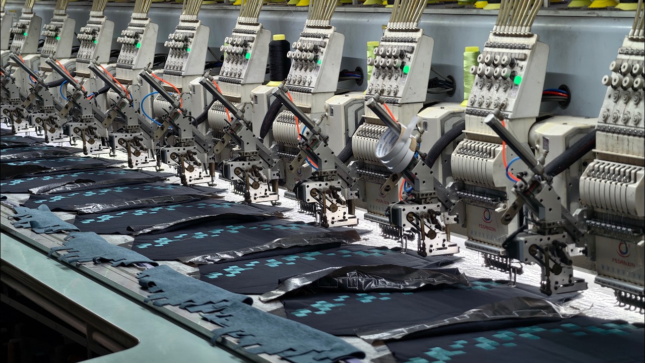 Custom Embroidery Process for Apparel Brands | Professional Garment Manufacturing