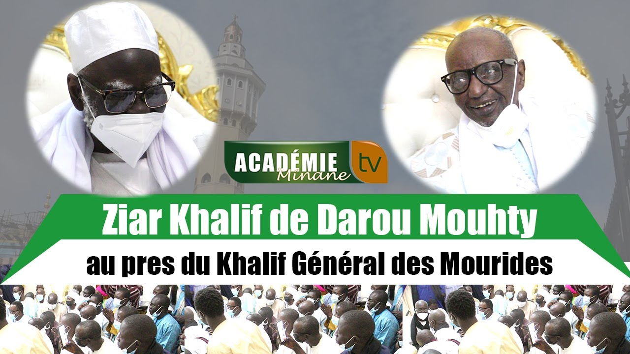 Ziar du nouveau khalif de Darou Mouhty S. Bassirou MBACKE Anta NIANG auprès de S. Mountakha Bachir