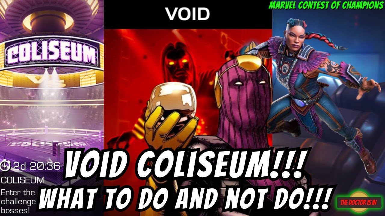 MCOC Coliseum and Glitch Incursions - Marvel Contest of Champions