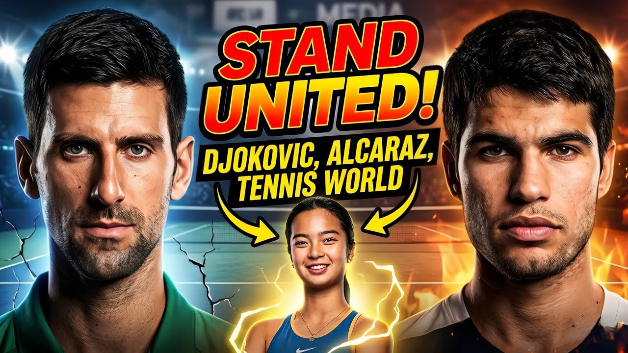 Novak Djokovic & Carlos Alcaraz  Boycott ABC Tennis World Stands Behind Alex Respect Our Athletes 