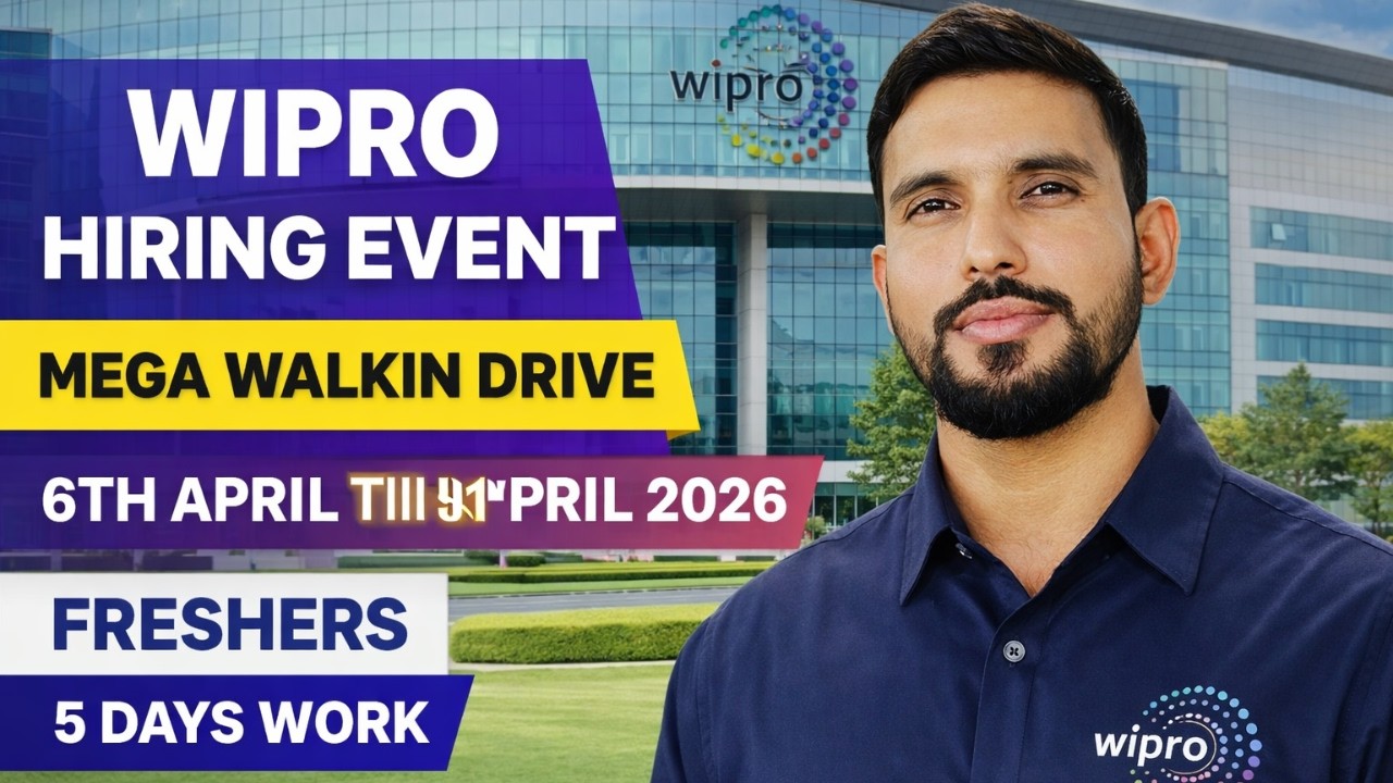 Масштабный набор сотрудников в Wipro в 2026 году | Прием на работу выпускников | 5 рабочих дней |...