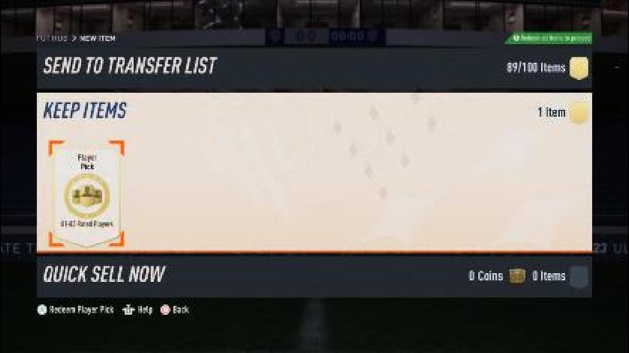 Fifa 23- Moments Star Pack! 81-83 Rated Player Pick!!
