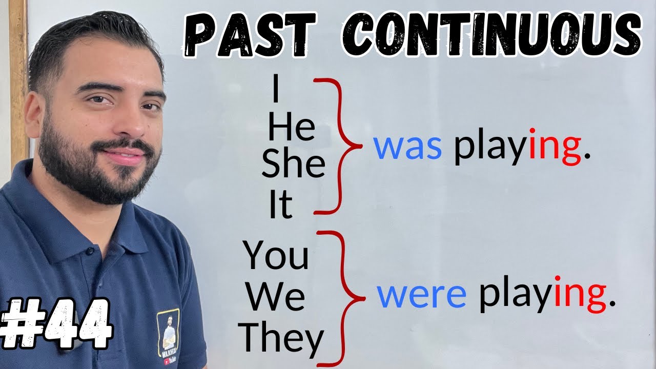 EL PASADO CONTINUO EN INGLES - EXPLICACION SENCILLA - THE PAST CONTINUOUS TENSE