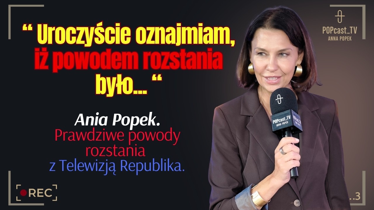 ''To nie mnie zwolniono