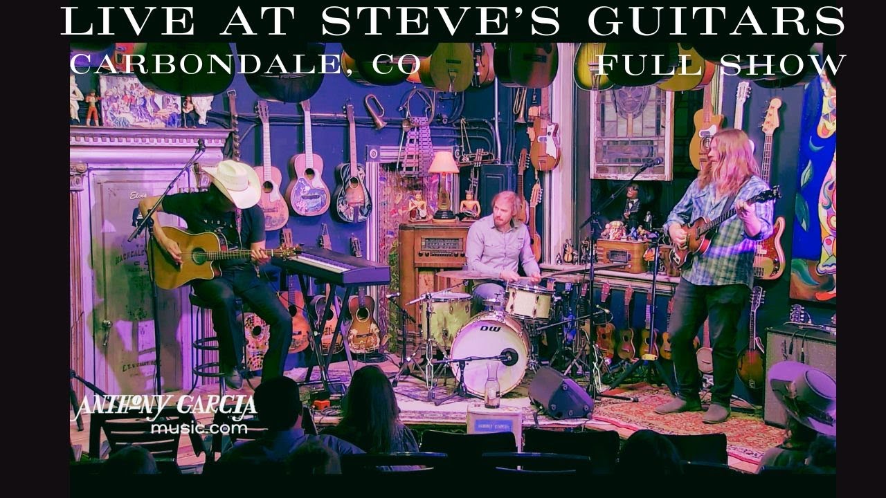 Anthony Garcia & Trio Los Diablos LIVE at Steve's Guitars, Carbondale, CO AUG 29, 2024
