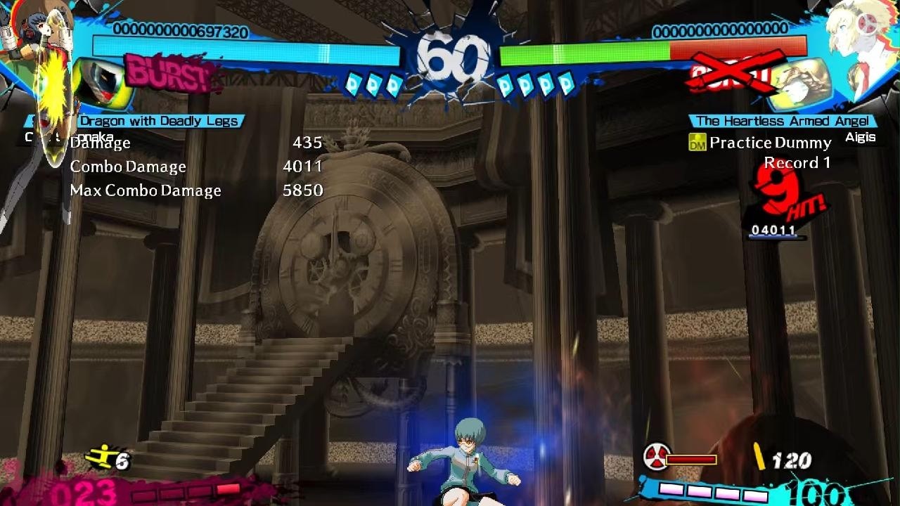Shadow Chie combo