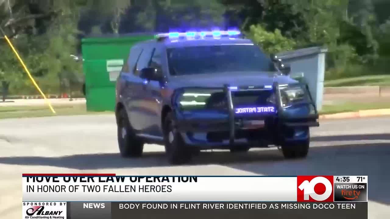 Cook County deputies issue 128 citations during Move Over Law crackdown honoring fallen officers