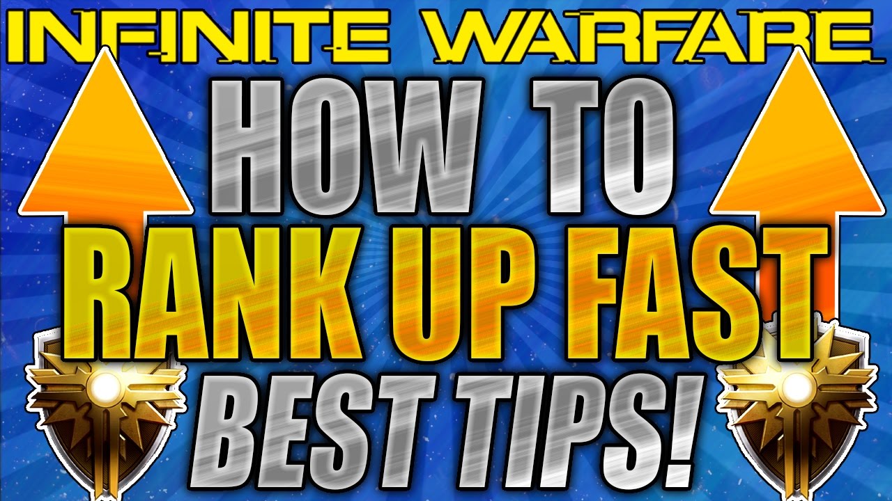 HOW TO RANK UP FAST INFINITE WARFARE! COD IW How To LEVEL UP FAST (COD IW 