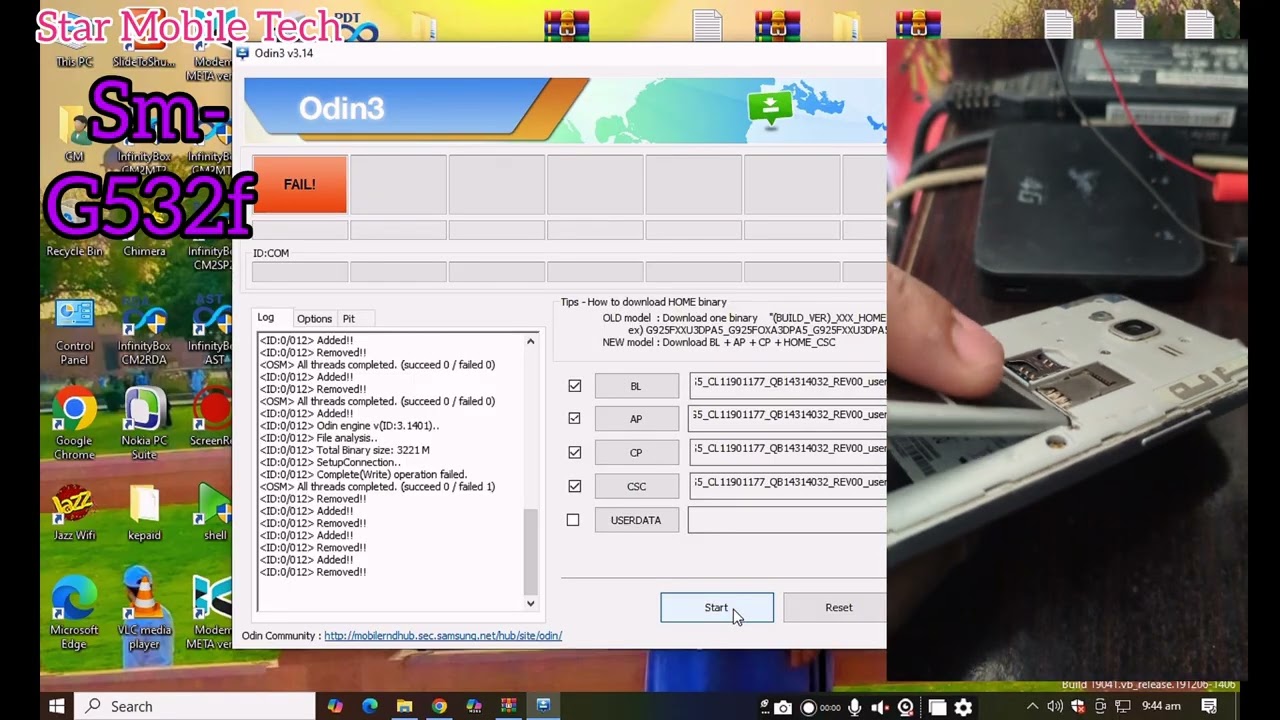 Samsung Grand Prime Plus SM-G532F 4 File Firmware / flash file 100% ok G532f Hang on logo problem