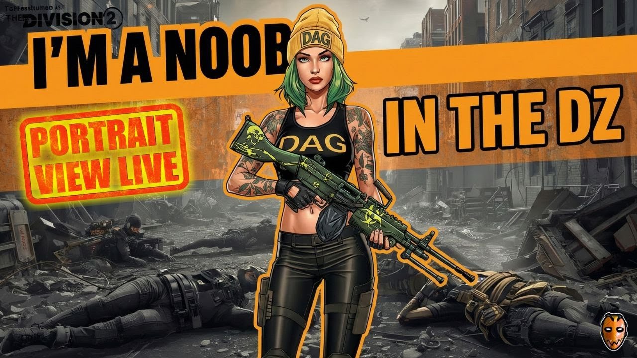 Spin The Block Dark Zone🪓🥷 ~ DAG 🔴LIVE Division 2​ Portrait