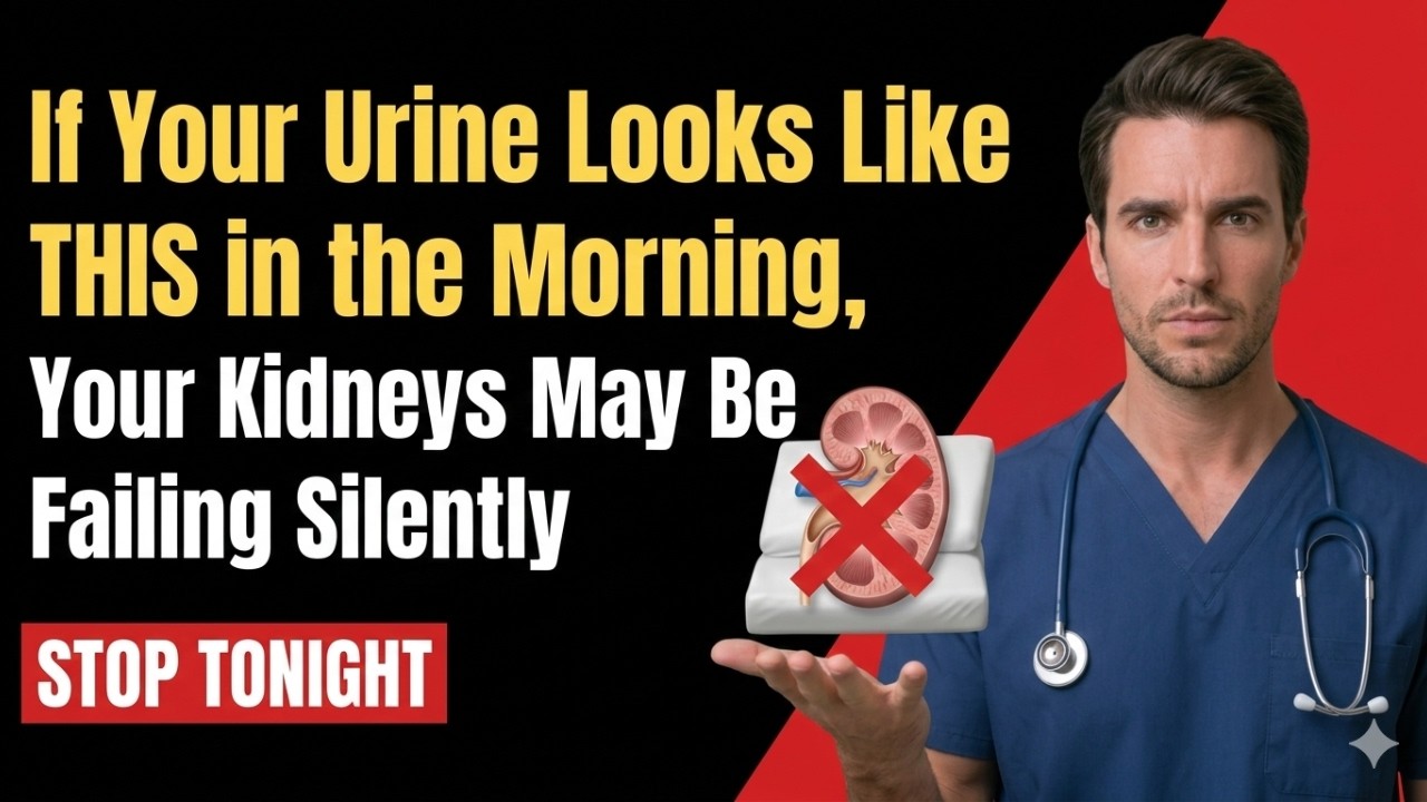 If Your Urine Looks Like THIS in the Morning, Your Kidneys May Be Failing Silently