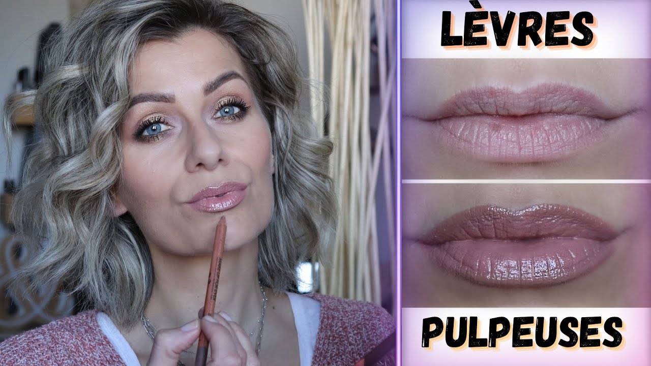 REPULPER ses Lèvres NATURELLEMENT - Leçon de maquillage / TUTO Makeup  Astuces lèvres pulpeuses 💯