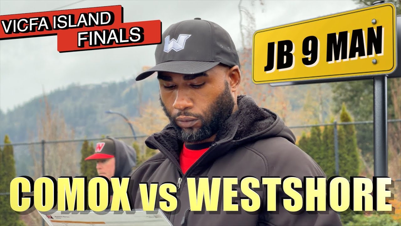 22 ноября 2025 года финал JB Fall 9 Man Island Finals – Comox Raiders/Westshore Warriors в захват...