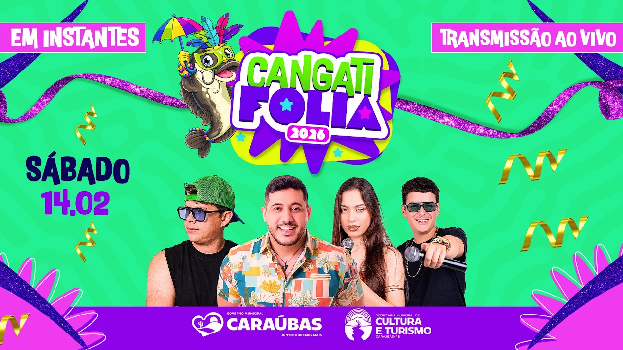 🎉 BRUNO FAGUNDES , FORRO LEVADO e ALLAN ANDRADE | CANGATI FÓLIA 2026