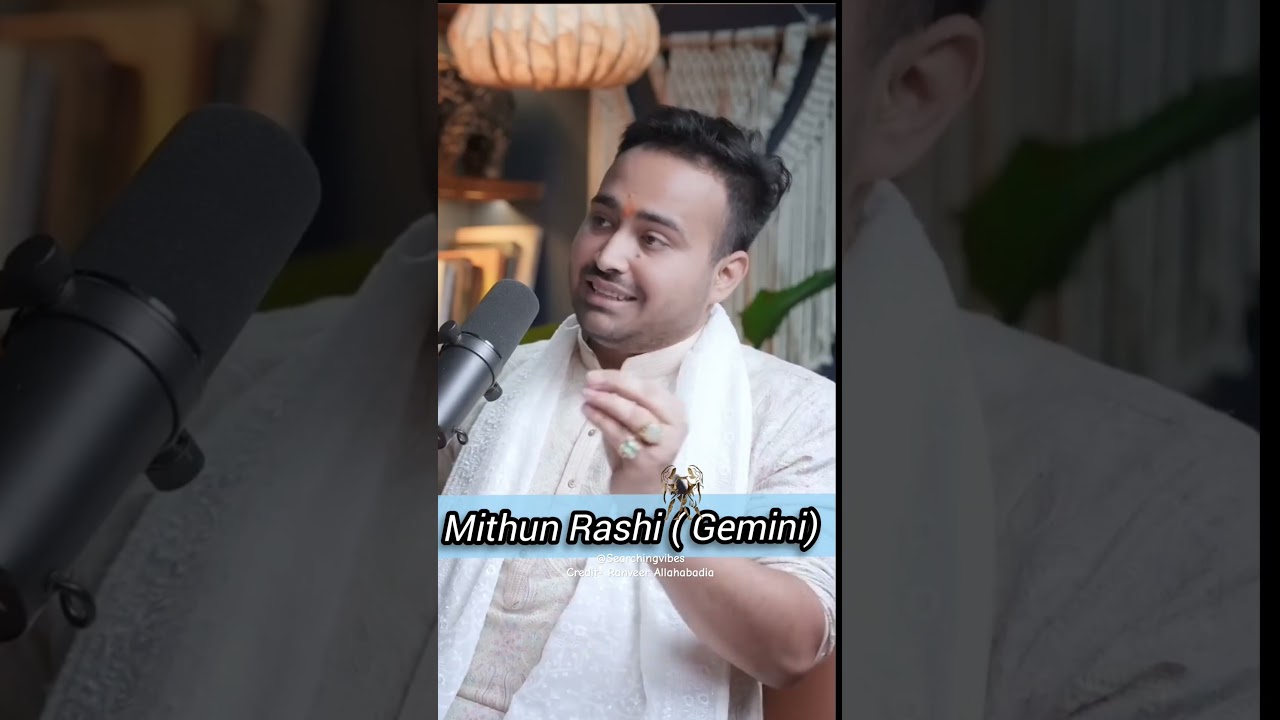 What Astrology Says about ♊  Mithun Rashi | Astrologer about Gemini | credit-@ranveerallahbadia