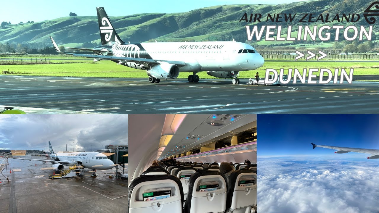 Flight Review - Air New Zealand Airbus A320 Wellington (WLG) to Dunedin (DUD) NZ681/ZK-OJQ