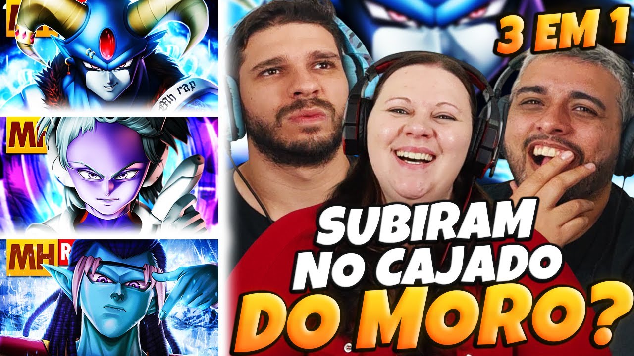 3 EM 1 DRAGON BALL SUPER | MHRAP Tipo Moro 🧙‍♂️ + Tipo Merus 👼+ Tipo Gas 🌀 | FAMILY REACTS