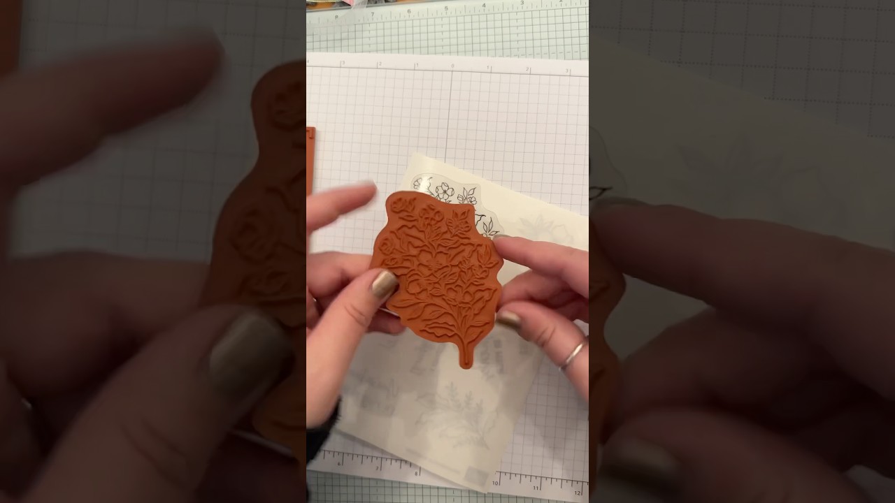 #toptip Prepping Red Rubber Stamps! #stampinup #stamping