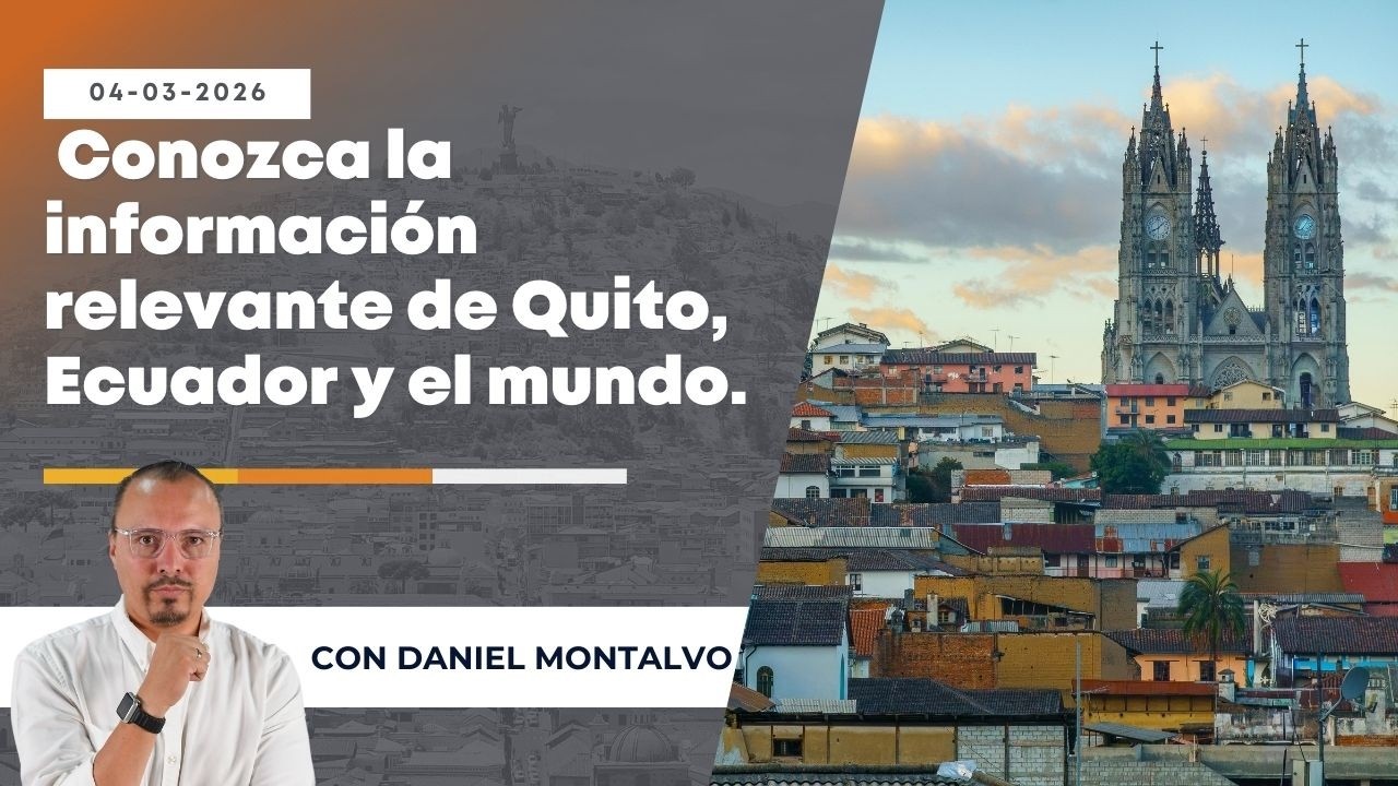 🔴 Conozca la información relevante de Quito, Ecuador y el mundo. | #MQnoticias, emisión al cierre.
