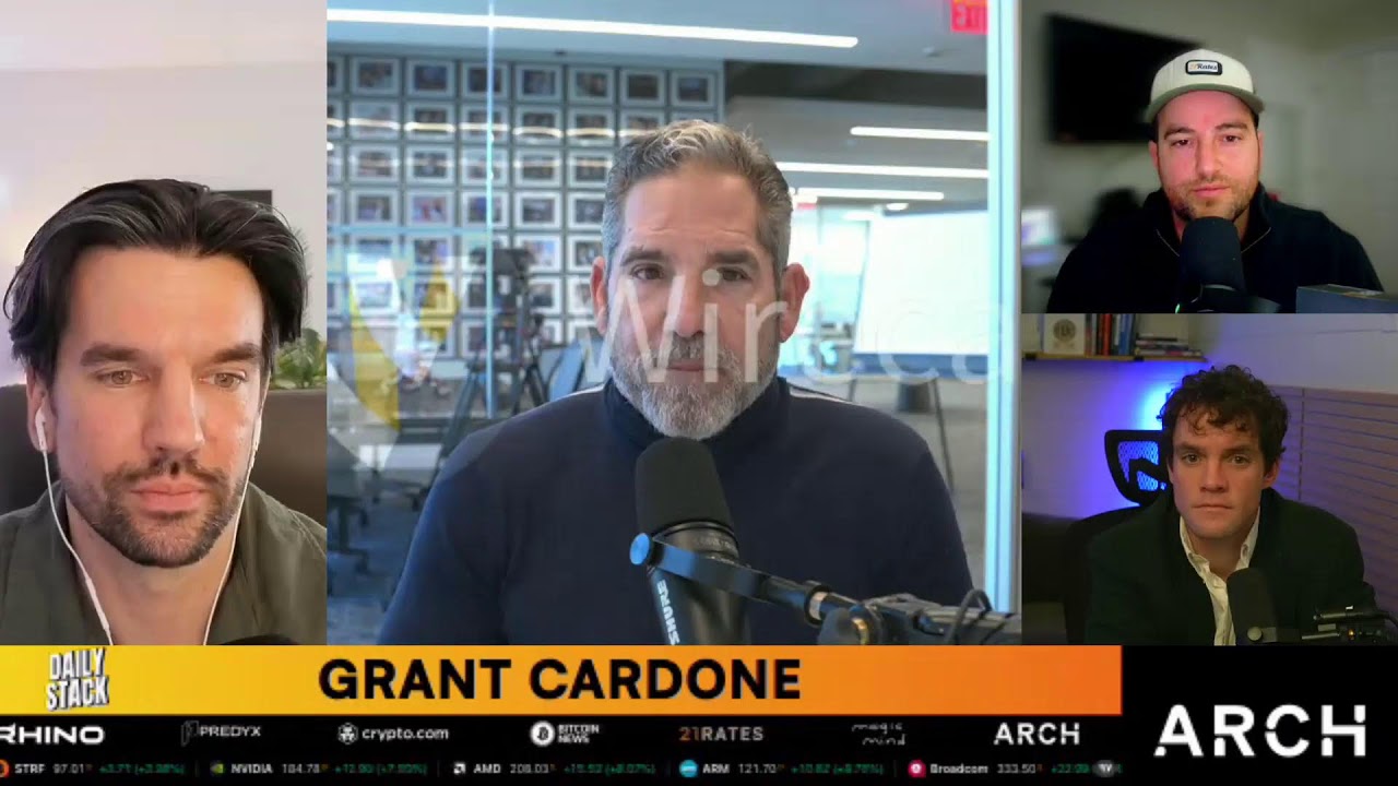 Grant Cardone on Bitcoin's Bounce Back?