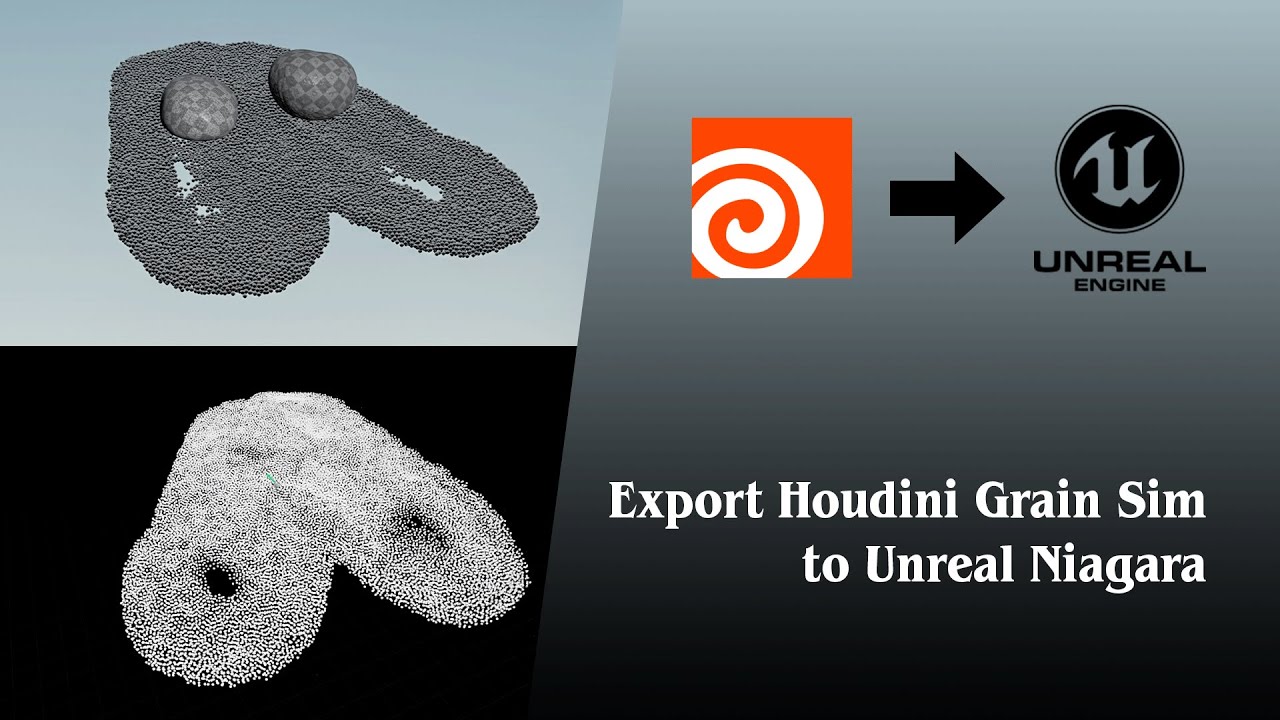 How to get Houdini Particles to Unreal Engine