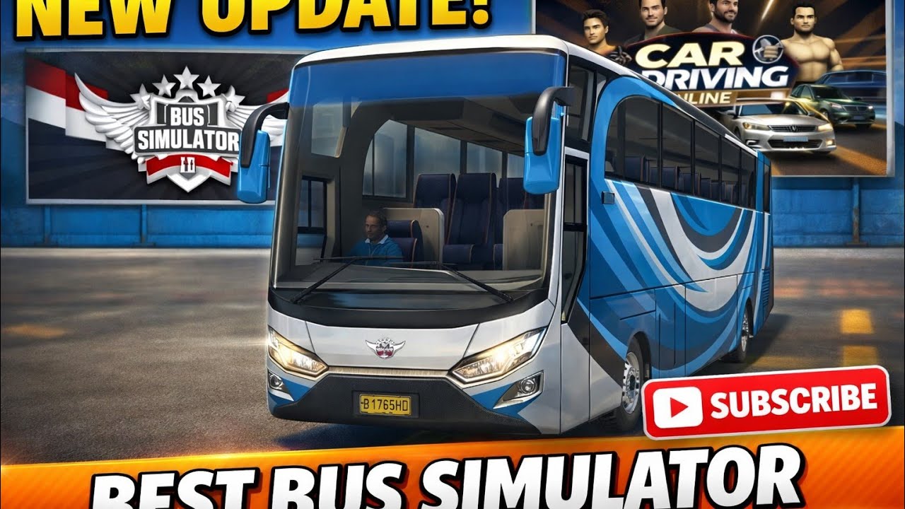 Bus simulator Indonesia game review 🚌