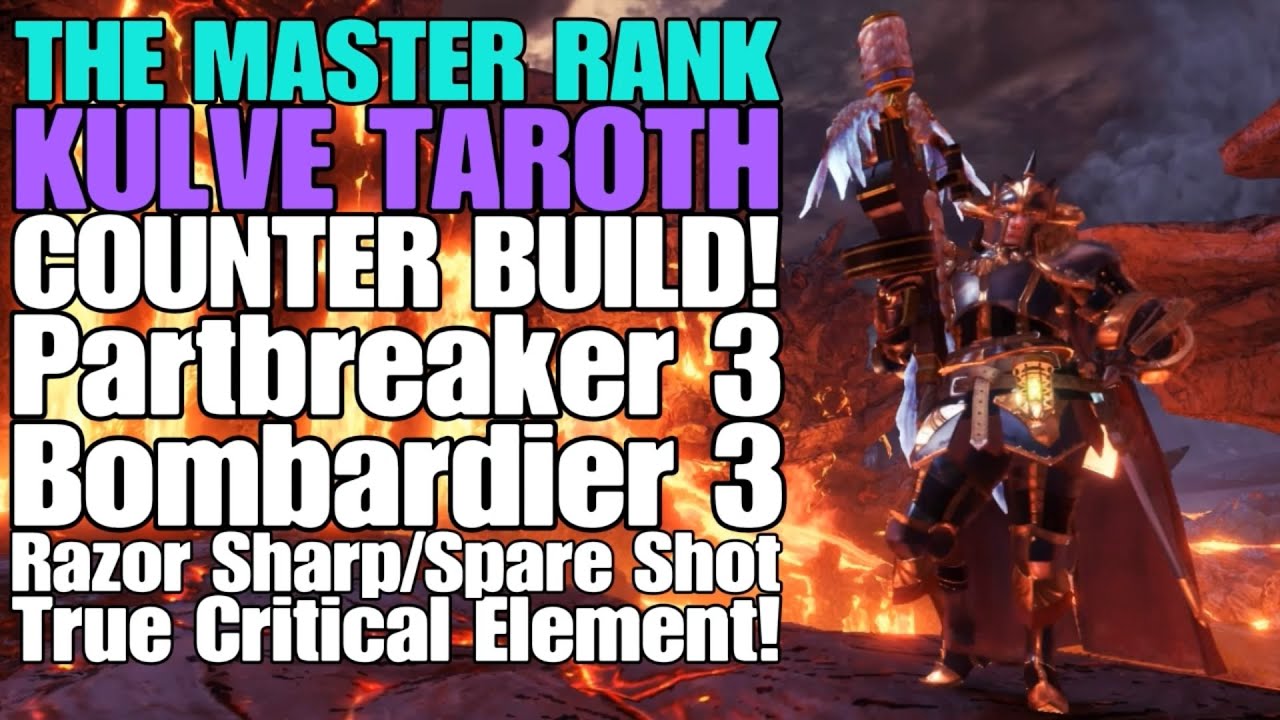 MHW: Iceborne - The MR Kulve Taroth Counter Build! (Soulfire Rasp 