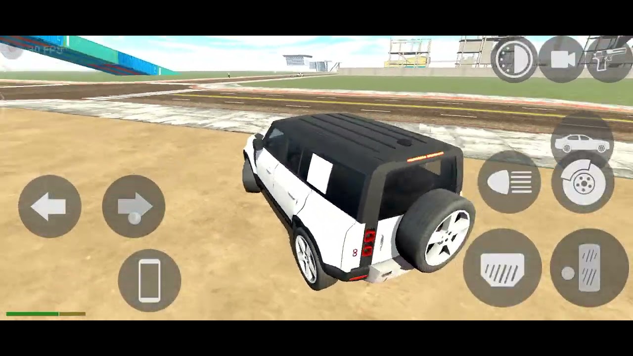 New white car offroading kaisi lagi 😊