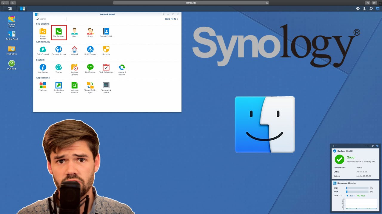 Подключите Finder Mac к Synology с помощью SMB | УЧЕБНОЕ ПОСОБИЕ 4K