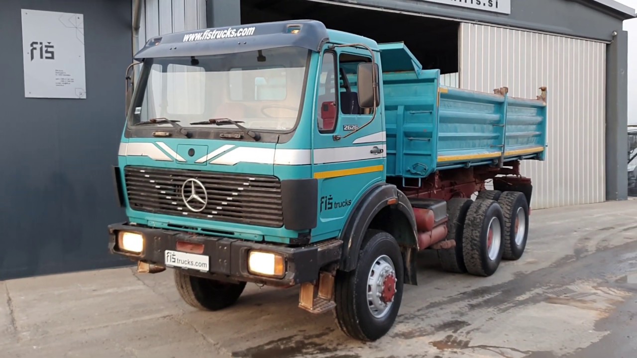 MERCEDES BENZ 2626 AK 6X6 TIPPER - FIŠ TRUCK SLOVENIA