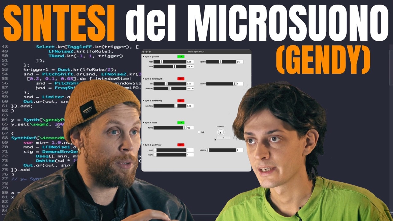 Microsound senza sample: Demand, GENDY e timbri impossibili