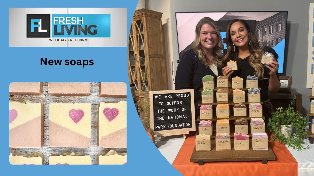 Desert Glow Soap: National Park-Inspired Handcrafted Soaps
