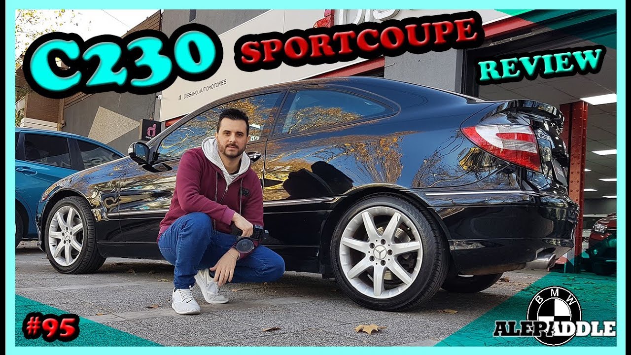 Mercedes COPIÓ a Bmw 🇩🇪 C230 V6 Sportcoupe EVOLUTION 2006