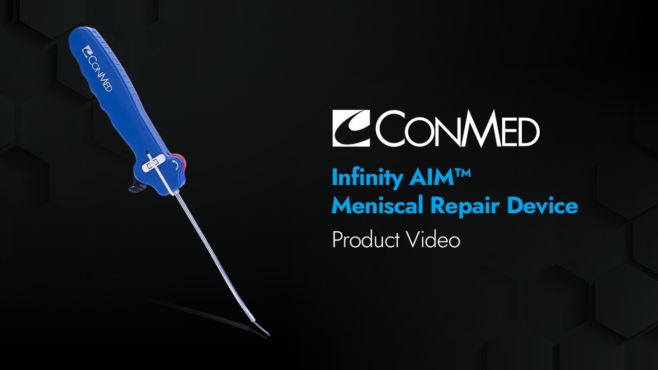 Полноценное восстановление мениска с помощью Infinity AIM&trade; &mdash; видео о продукте CONMED