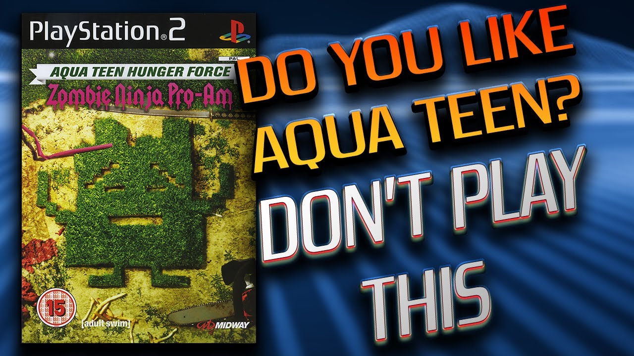 Beating EVERY PS2 Game #119 - Aqua Teen Hunger Force Zombie Ninja Pro-Am