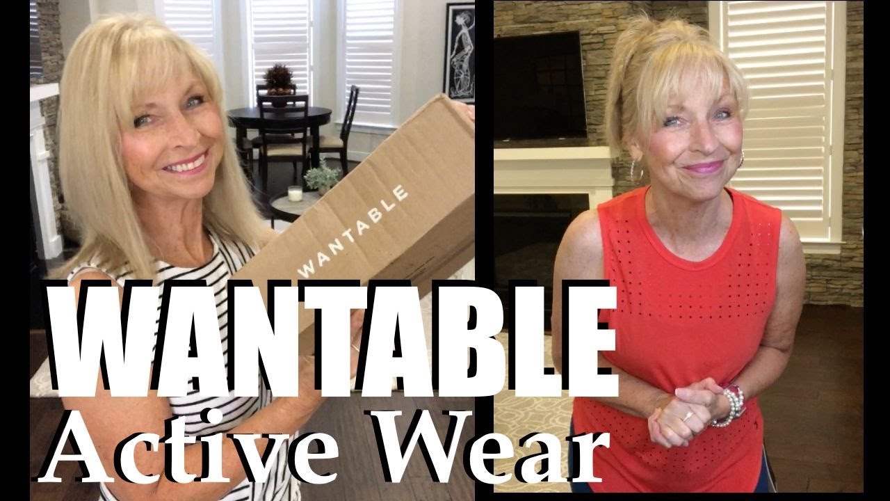 Wantable ACTIVE WEAR Unboxing & Try-On / This 60+ yr old needs NEW walking Clothes!