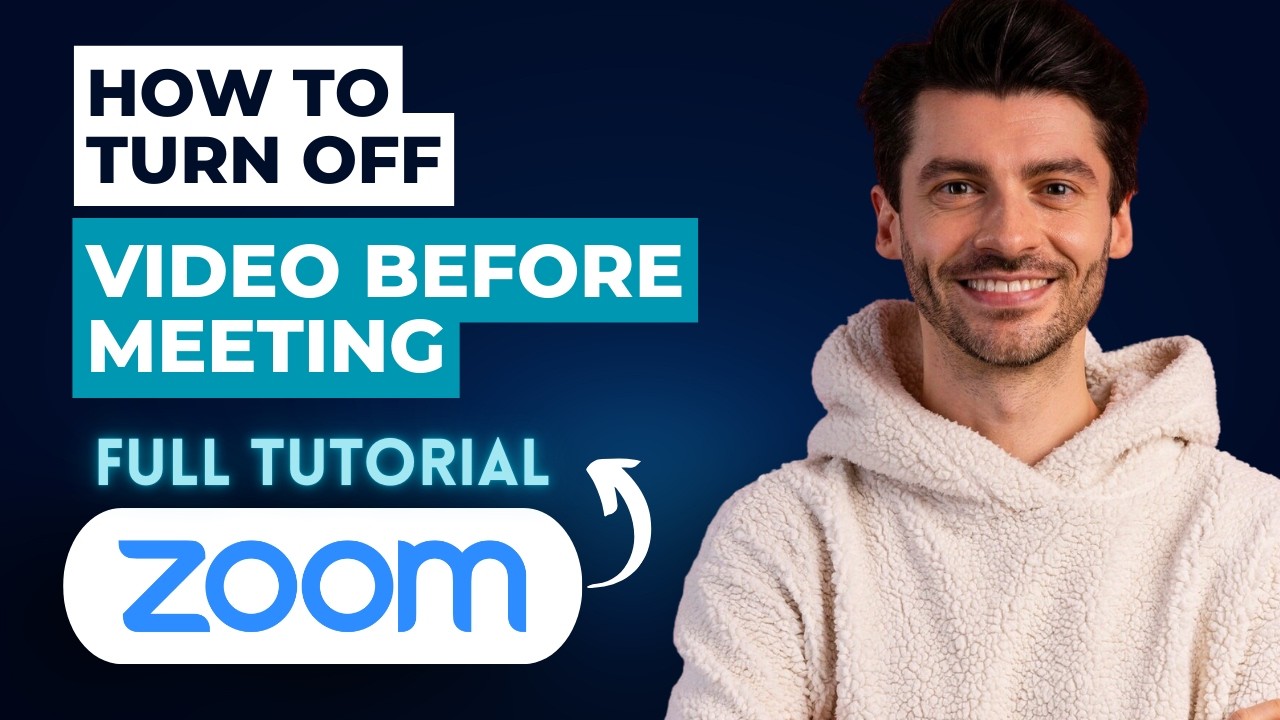 How to Turn Off Video Before Meeting on Zoom Workplace [2026 Full Guide]