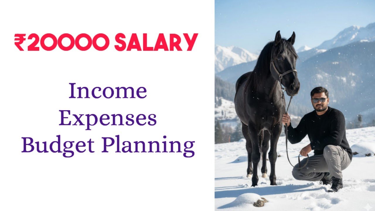 ₹20000 Salary💰💸Income Expenses Budget Planning👌