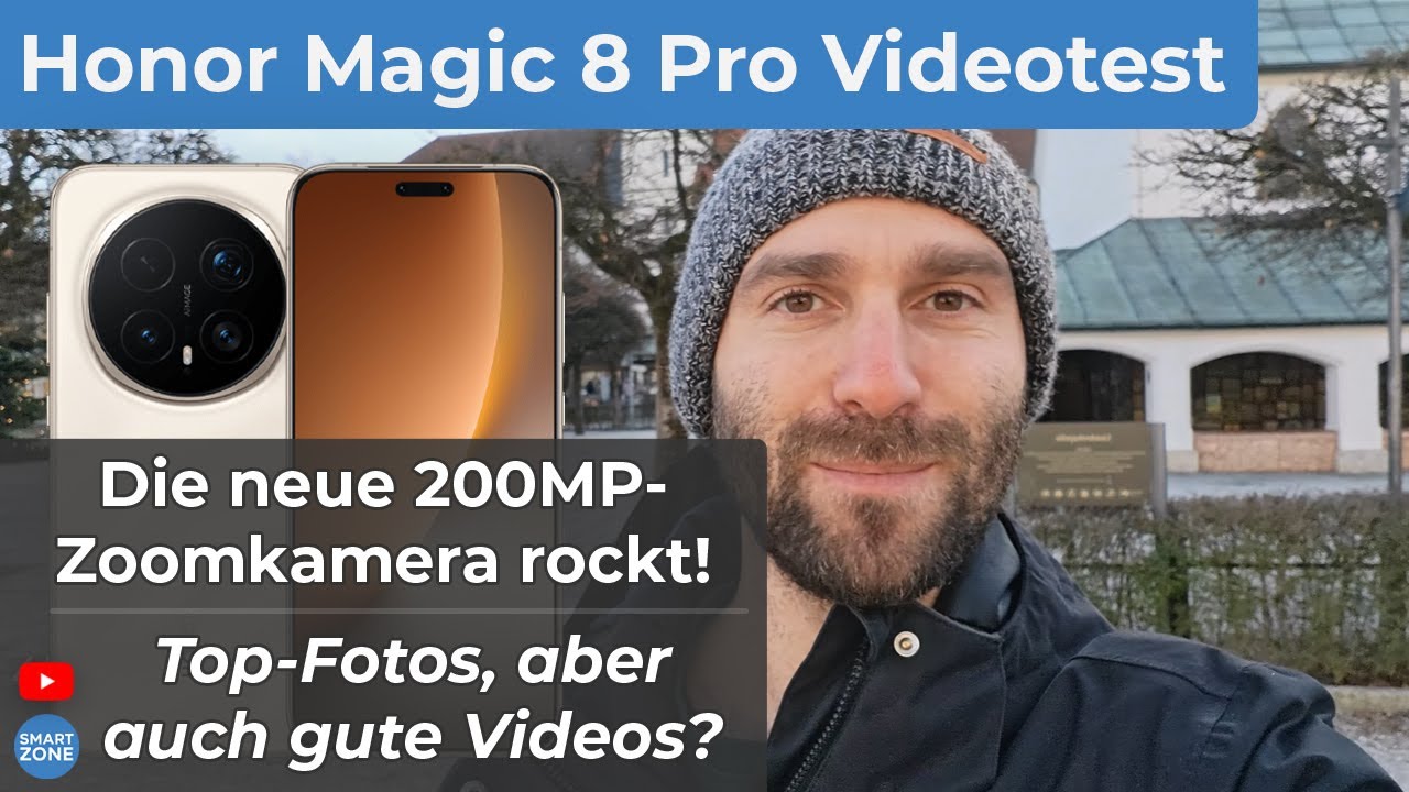 Honor Magic 8 Pro im Videotest: Die Wahrheit über die Video-Qualität (4K 60FPS Test)