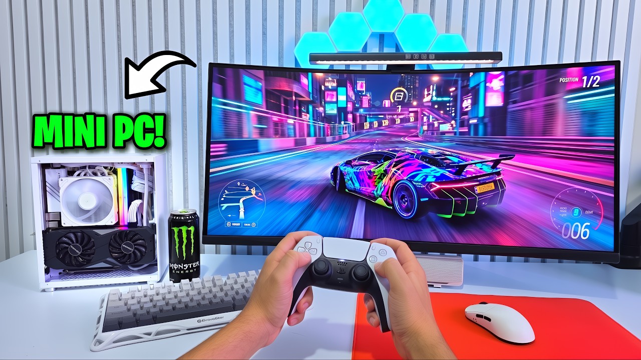 Montei um MINI PC GAMER Custo Benef&iacute;cio que RODA TUDO!