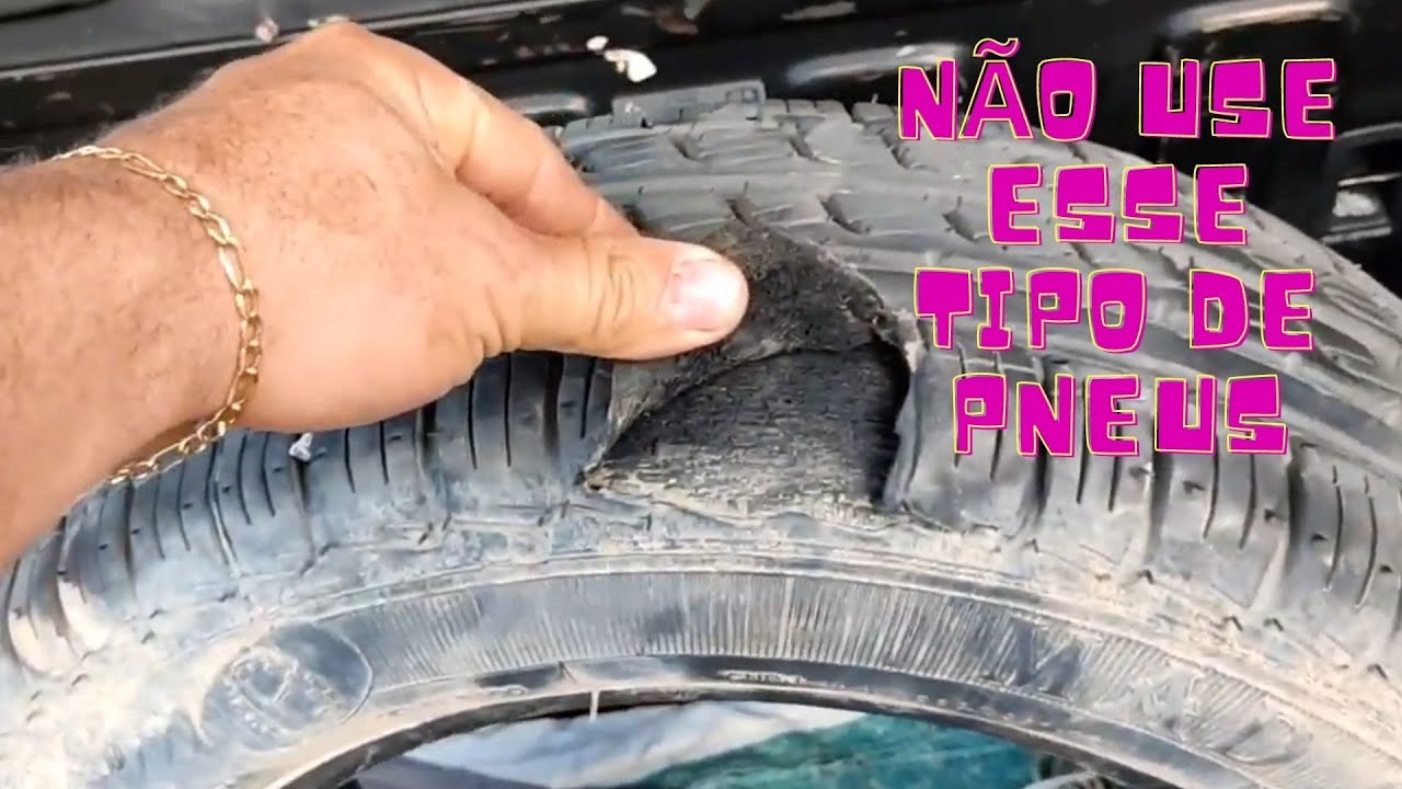 Perigo! N&atilde;o use pneus remold e recapados.