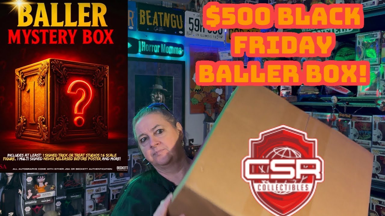 Распаковка коробки CSR Baller Box за 500 долларов в ЧЕРНУЮ ПЯТНИЦУ