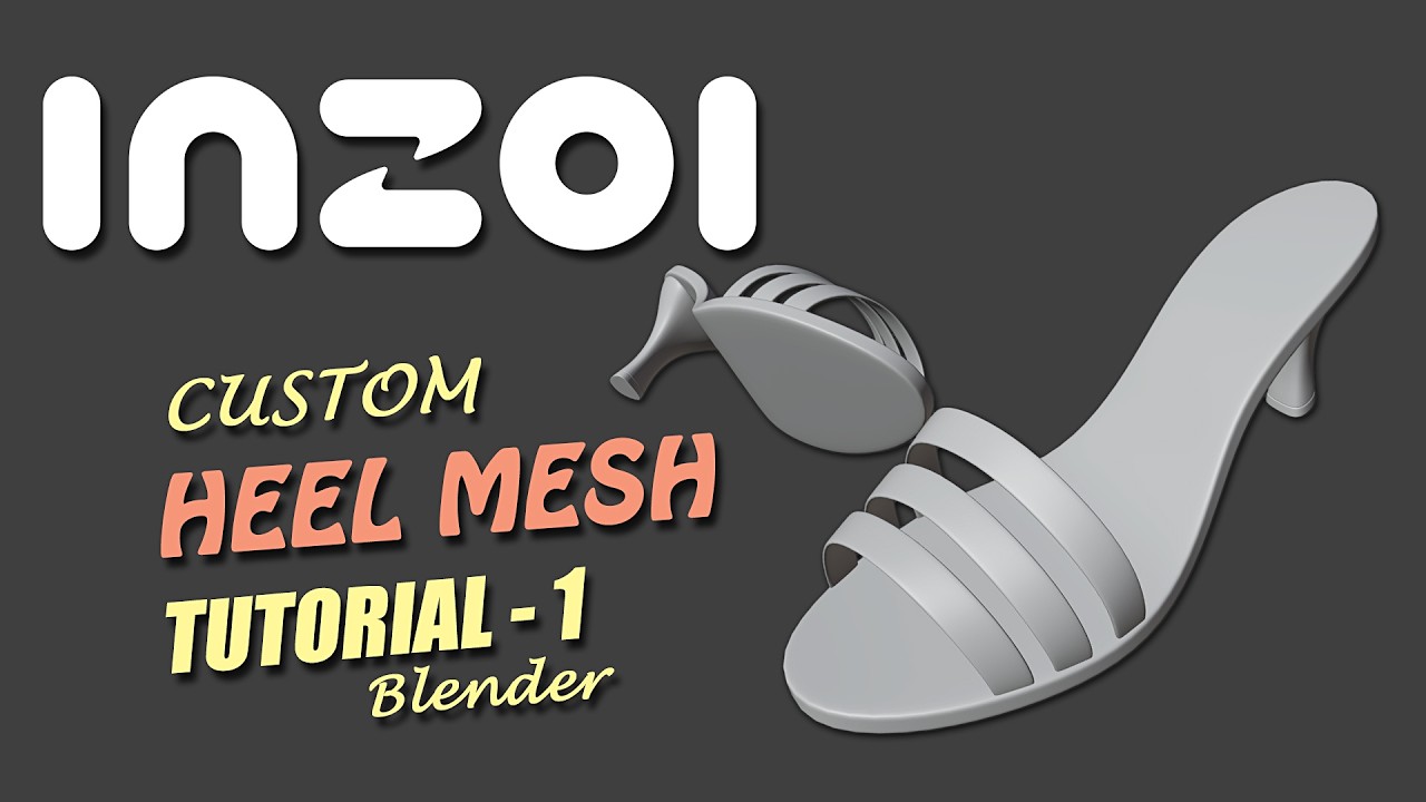 inZOI 🌺 Riemchen-Heels selbst gemacht  – Teil 1