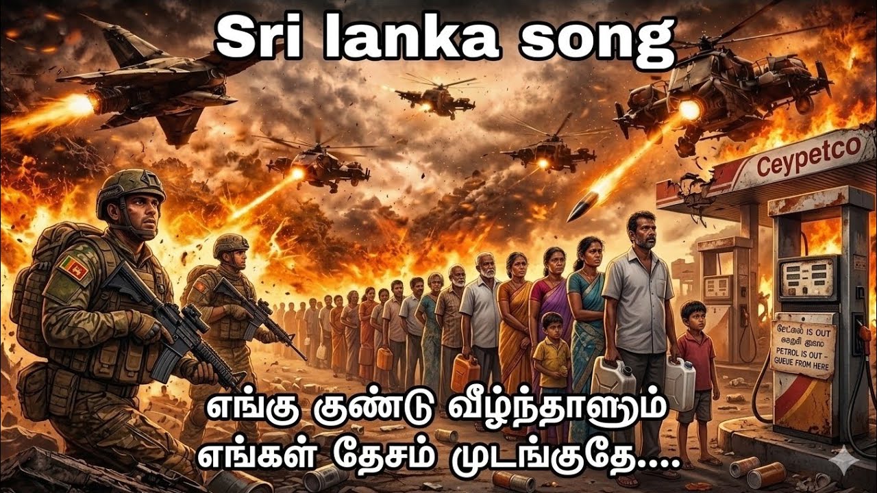 இலங்கையின் தற்போதைய நிலை | iran America wor songs