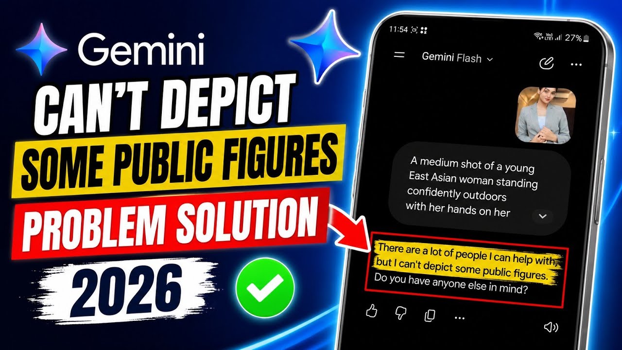Google Gemini Image Generation Problem Solved! 🚫Google Gemini: 
