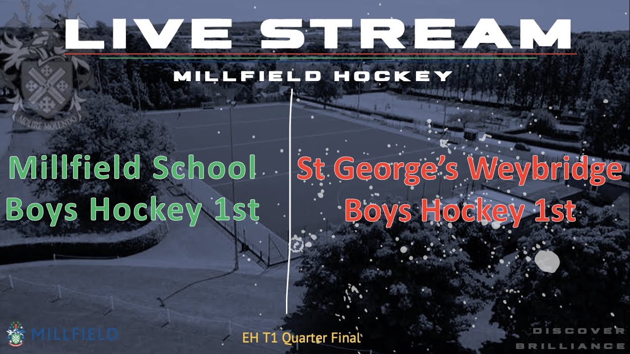 Millfield Hockey B1st XI v St George's Weybridge