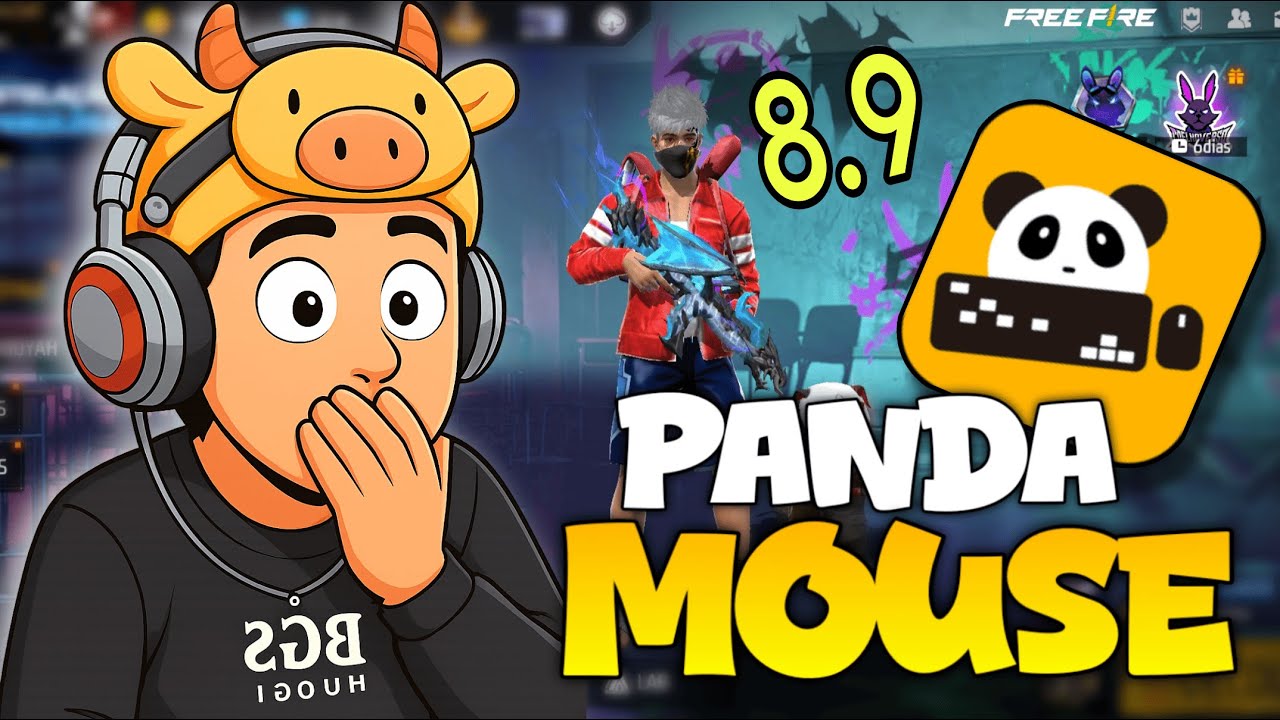 🚀 CONFIGURAÇÃO ATUALIZADA PANDA MOUSE PRO 8.9 PARA FREE FIRE!