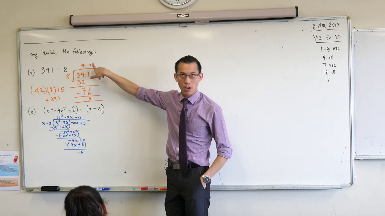 Remainder & Factor Theorem (1 of 3: The division transformation)