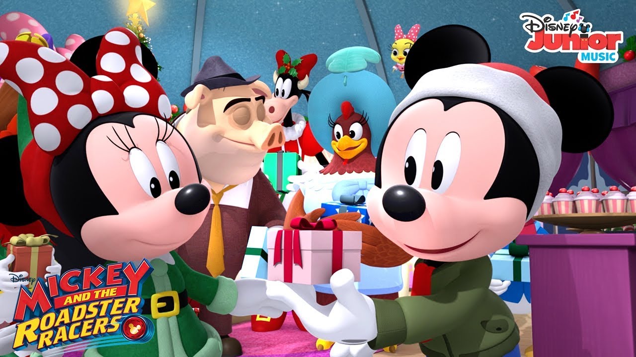 The Best Christmas Ever🎄 | Music Video | Mickey and the Roadster Racers | @disneyjr