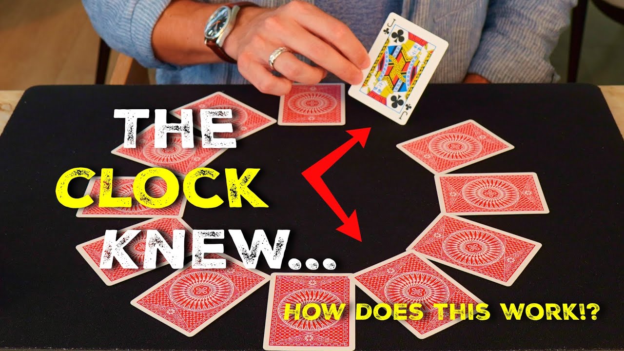The Clock Card Trick That Blows Minds (Self Working!)
